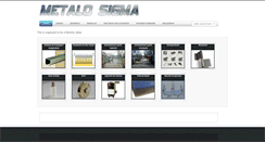 Desktop Screenshot of metalosigma.ro